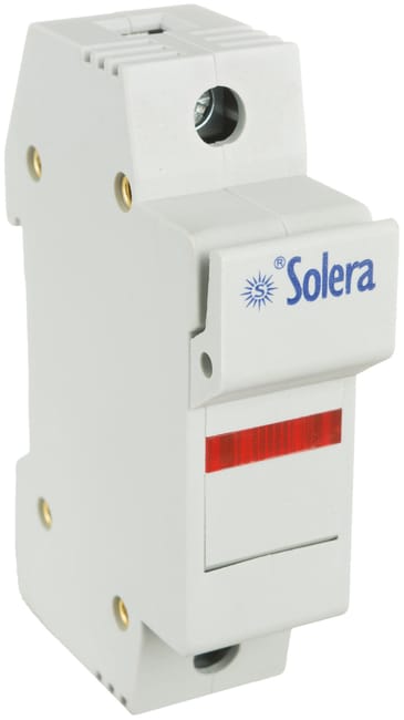 PORTAFUSIBLE 22X58 1P PARA CARRIL - 1