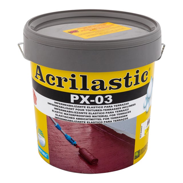 IMPERMEABILIZANTE ACRILASTIC  4L BLANCO