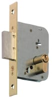 CERRADURA EMBUTIR PUERTA DE MADERA 50  MM. 1612 NIQUELADO MCM - 1