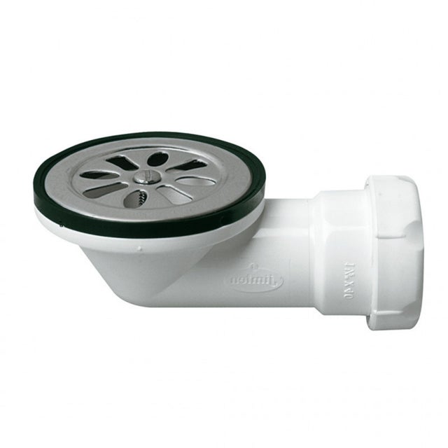 VÁLVULA PLATO DE DUCHA 80MM EXTRAPLANO BLANCO JIMTEN