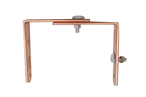 SOPORTE EVACUACIÓN PLUVIALES METÁLICO SEPARADOR ALEROS ALUMINIO-COBRE