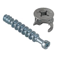 ENGANCHE UNION EXCENTRICO 16 MM ROSCA MADERA. 10 UDS - 1