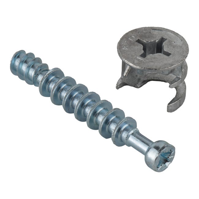 ENGANCHE UNION EXCENTRICO 16 MM ROSCA MADERA. 10 UDS - 1