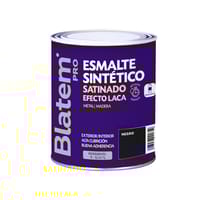 ESMALTE SINTETICO SATINADO 750ML NEGRO - 1