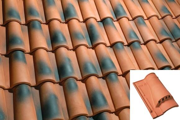 TEJA CERÁMICA DE VENTILACIÓN S10 ROJO FLAMEADO - 5