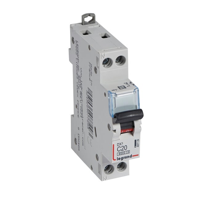 AUTOMATICO 1P+N 1 MODULO 20A LEGRAND