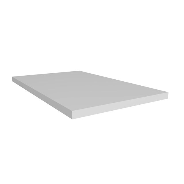 BALDA DE ARMARIO BLANCO  36,8 X 60 X 2,2 
