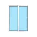 BALCONERA ALUMINIO CORREDERA BLANCA 150X200CM - 1