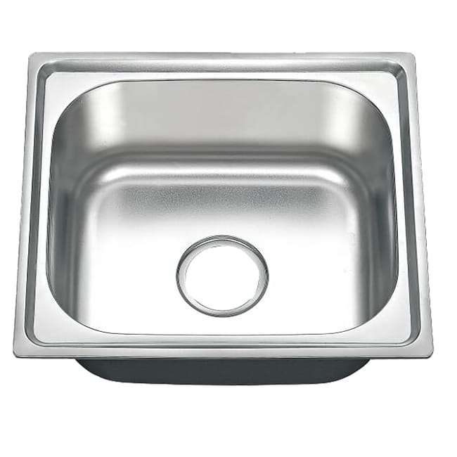 FREGADERO DE COCINA 1 SENO CUADRADO 46x40x20 - 1