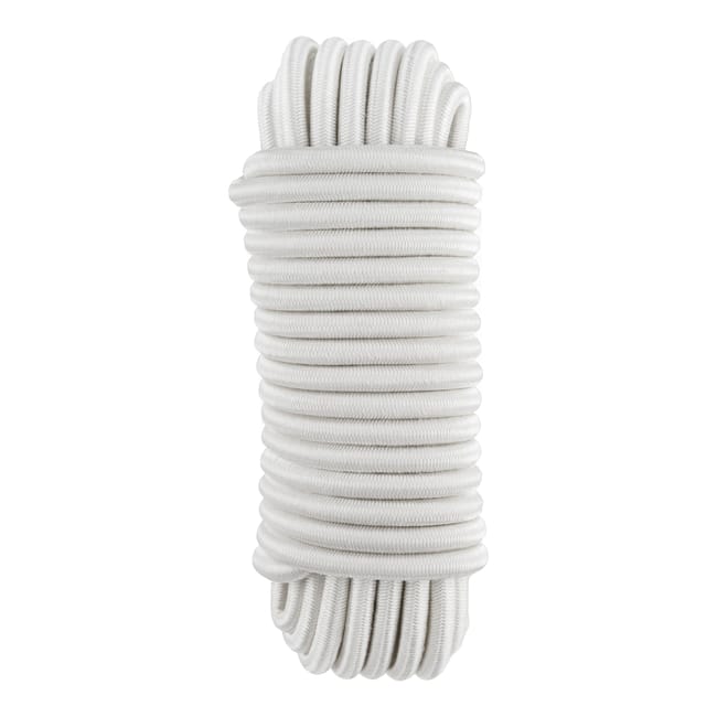 CUERDA ELÁSTICA POLIESTER 8MM. 10M BLANCO ROMBULL - 1