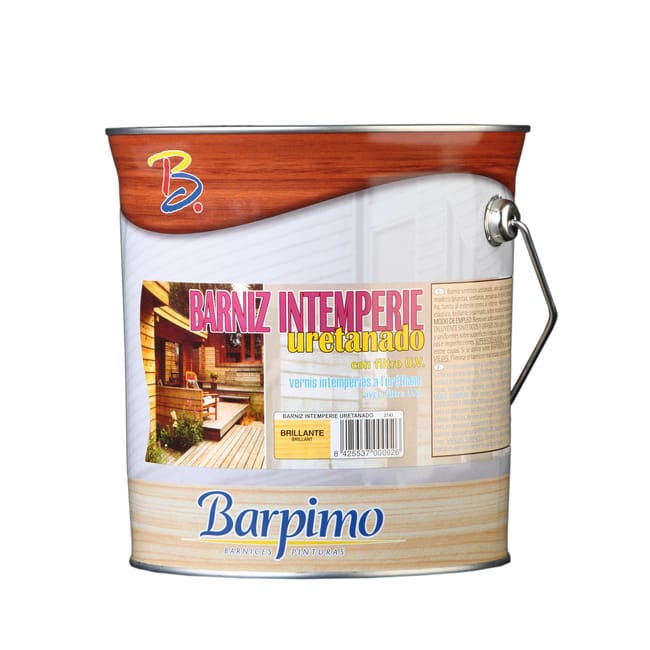 BARNIZ SINTÉTICO BRILLANTE URETANADO 4L TECA - 1