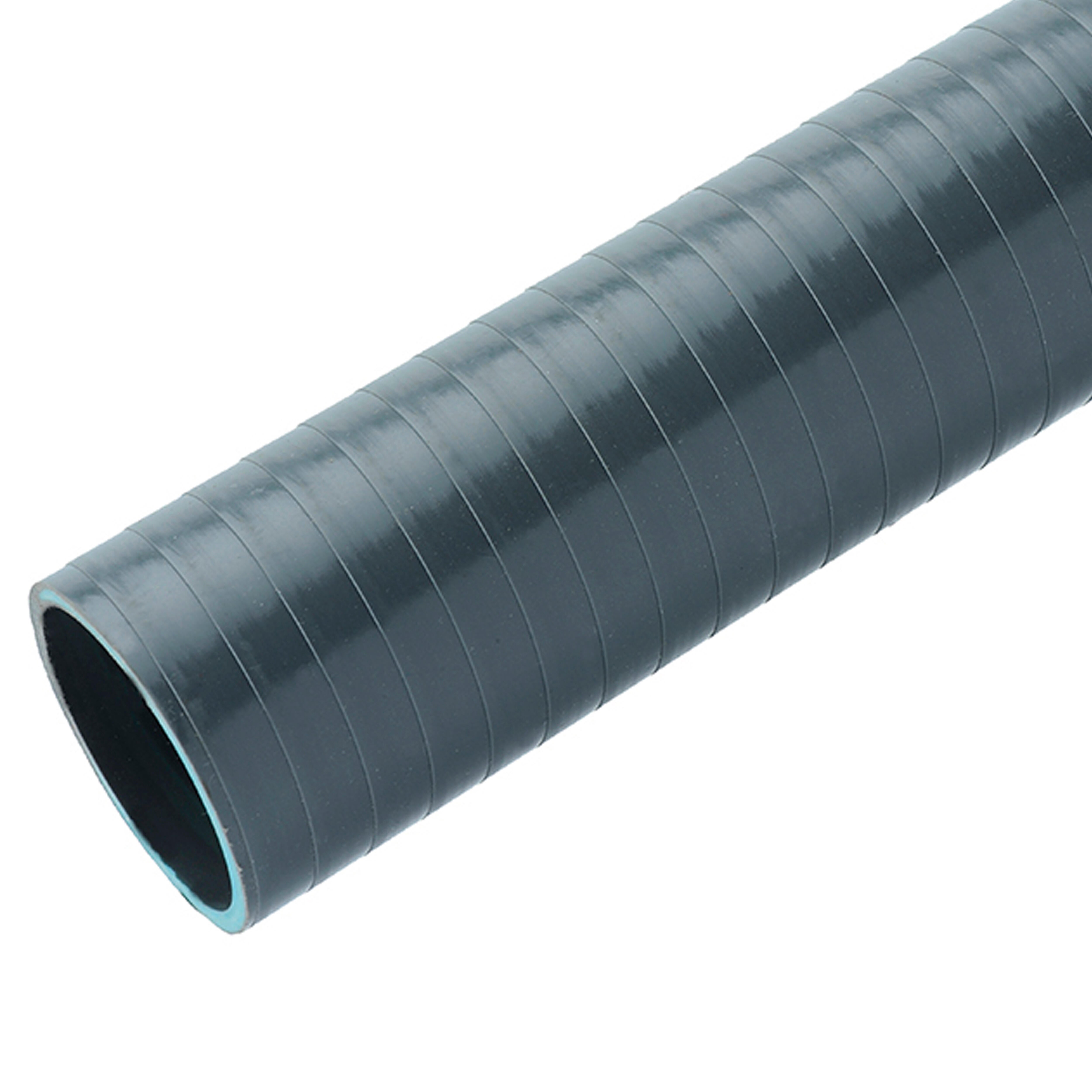Well2wellness® Tubo In PVC Pressione 50 Mm 10 Bar - 4 Pezzi Da 1 Metro, Spessore 2,4 Mm - Per Piscine, Laghetti, Irrigazione, Colore Grigio - 2