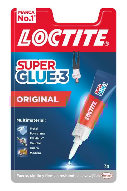 PEGAMENTO DE CIANOCRILATO LOCTITE SG3  3 GR - 1