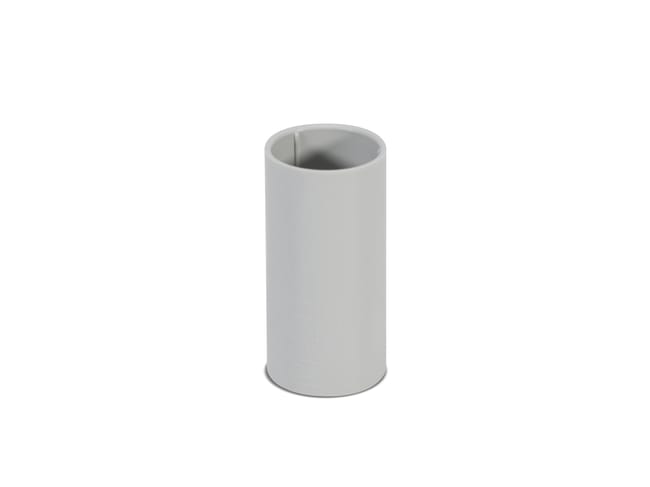 MANGUITO PVC ENCHUFABLE Ø20 MM GRIS - 1