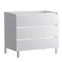 MUEBLE DE BAÑO MODULAR ATLANTIS BLANCO 3 CAJONES 100X45CM - 2