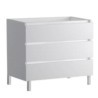 MUEBLE DE BAÑO MODULAR ATLANTIS BLANCO 3 CAJONES 100X45CM - 2