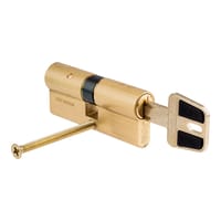 CILINDRO ALTA SEGURIDAD  ANTIBUMPING 35 X 35  MM. PUNTOS LATON HSK YALE - 1