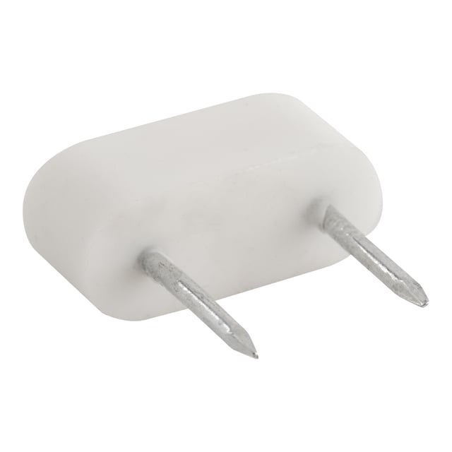 PORTAESTANTES DE CLAVAR BLANCO. 100 UDS