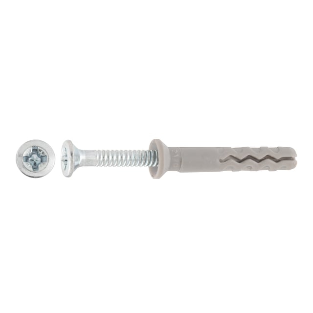TACO DE GOLPE DE NYLON DIÁMETRO 5MM LONGITUD 30MM NOUTAC 25UDS