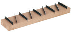 CARRIL CUCHILLA LISA 250X50X25MM VALLES