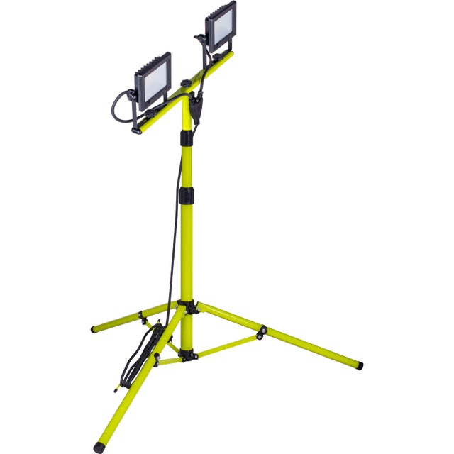 PROYECTOR LED CON TRÍPODE 2X20W LUZ NEUTRA