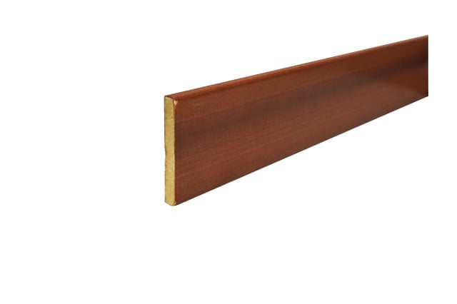 MOLDURA  DM RECHAPADA LISA SAPELLY 2200 X 70 X 10 MM