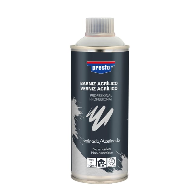 ESPRAY BARNIZ ACRÍLICO SATINADO 400ML - 1