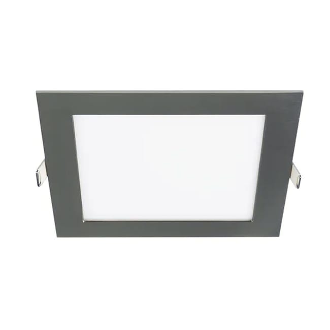 DOWNLIGHT LED EMPOTRAR CUADRADO GRIS 18W CCT - 1