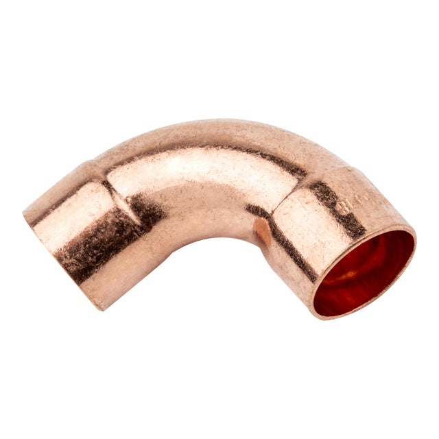 CURVA 90º Ø18MM COBRE HEMBRA 4 UNIDADES