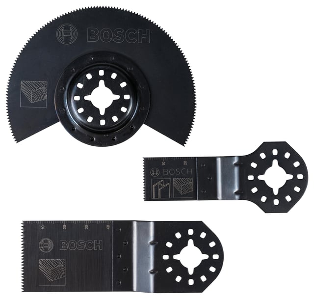 SET SIERRAS MADERA PARA MULTIHERRAMIENTA BOSCH