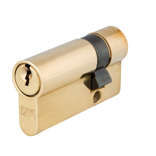 BOMBÍN CERRADURA 40X10MM CON 3 LLAVES FAC