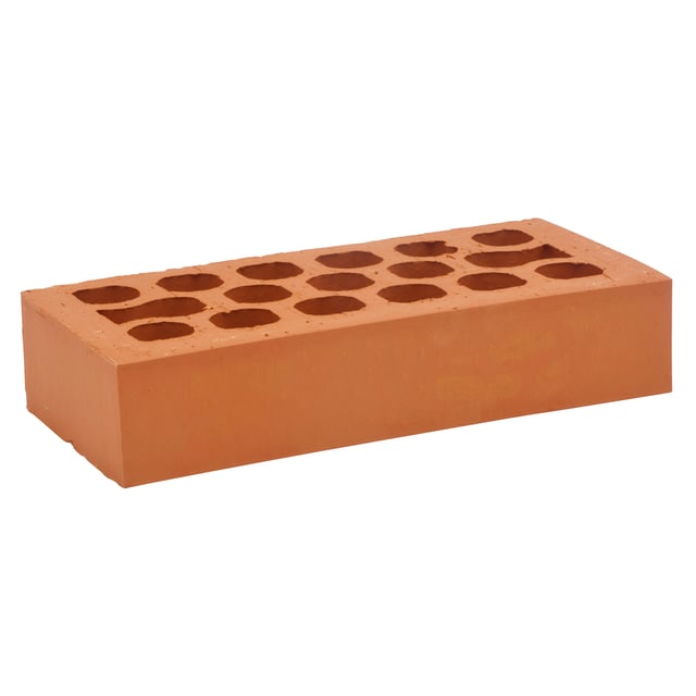 LADRILLO CARA VISTA HIDROFUGADO ROJO 24X12X5 CM