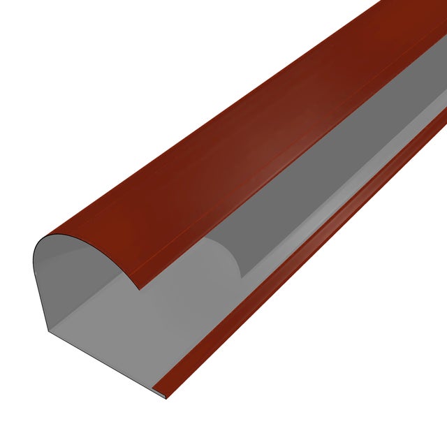 REMATE LATERAL METAL ROJO 2.5 M