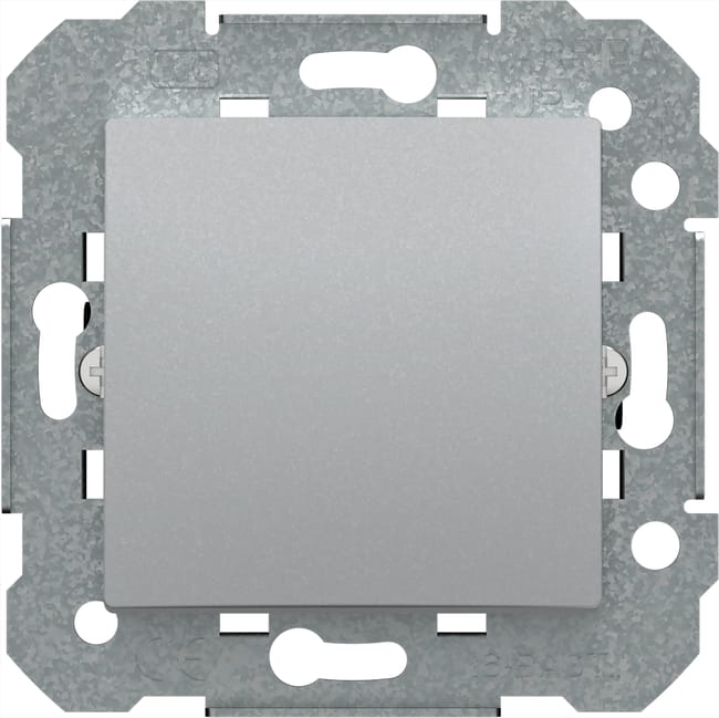 PULSADOR SERIE VIVA PLATA - 1