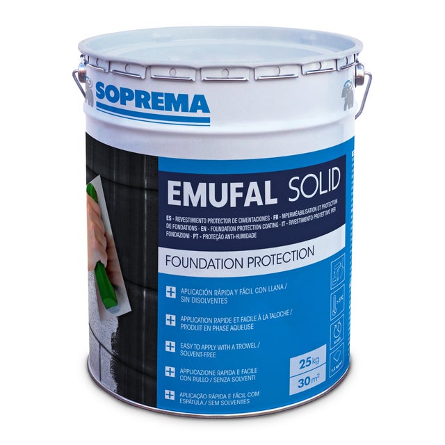 EMULSIÓN ASFÁLTICA EMUFAL 25 KG