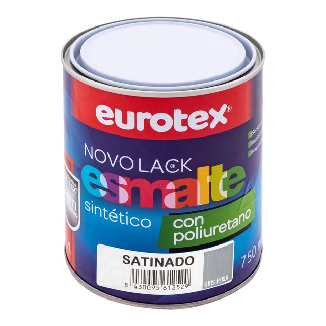 ESMALTE SINTÉTICO SATINADO NOVOLACK 750ML GRIS PERLA