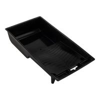 BANDEJA PLANA DE PLASTICO NEGRO 11CM - 1