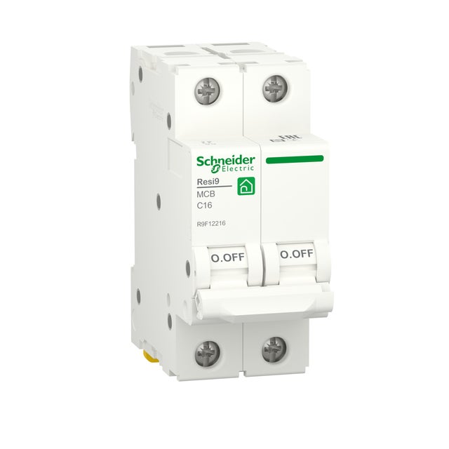 AUTOMATICO MAGNETOTÉRMICO 2P 16A SCHNEIDER RESI9