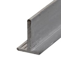 PERFIL EN T ALUMINIO ANODIZADO 10X16X1,4MM 2,6M - 1