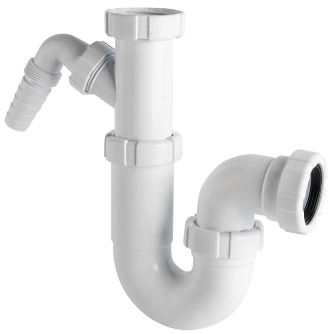 SIFON LAVABO CURVO EXTENSIBLE 1 1/2