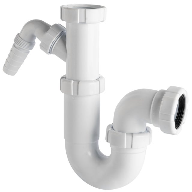 SIFON LAVABO CURVO EXTENSIBLE 1 1/2