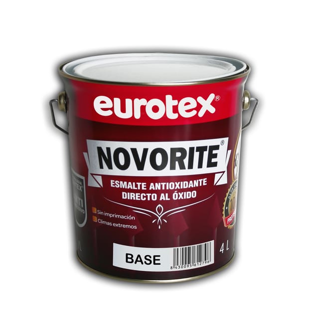 BASE ESMALTE SINTETICO BRILLANTE ANTIOXIDANTE NOVORITE 4L TONOS INTENSOS - 1
