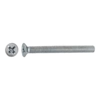 TORNILLOS MÉTRICOS AVELLANADOS PARA METAL CINCADOS 4X40MM. 200UDS - 1