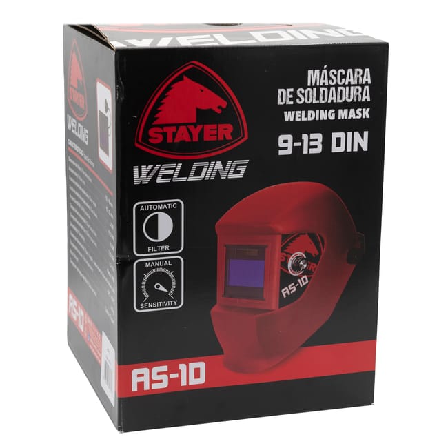 CARETA DE SOLDAR AUTOMÁTICA AS-1D STAYER - 1