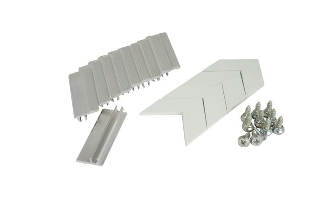 ACCESORIOS UNIÓN TAPAJUNTAS VENTANA PVC BLANCA