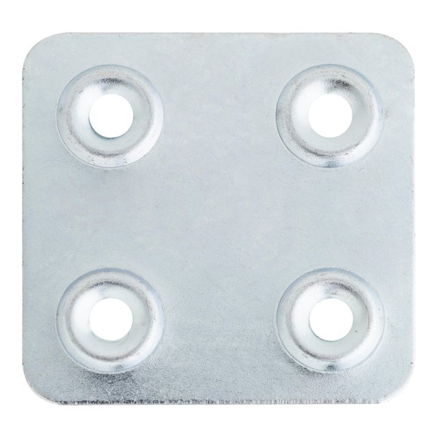 PLACA DE ENSAMBLAJE CINCADA 45 x 45  MM 2 UDS