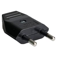 CLAVIJA 2P 10A NEGRO - 1