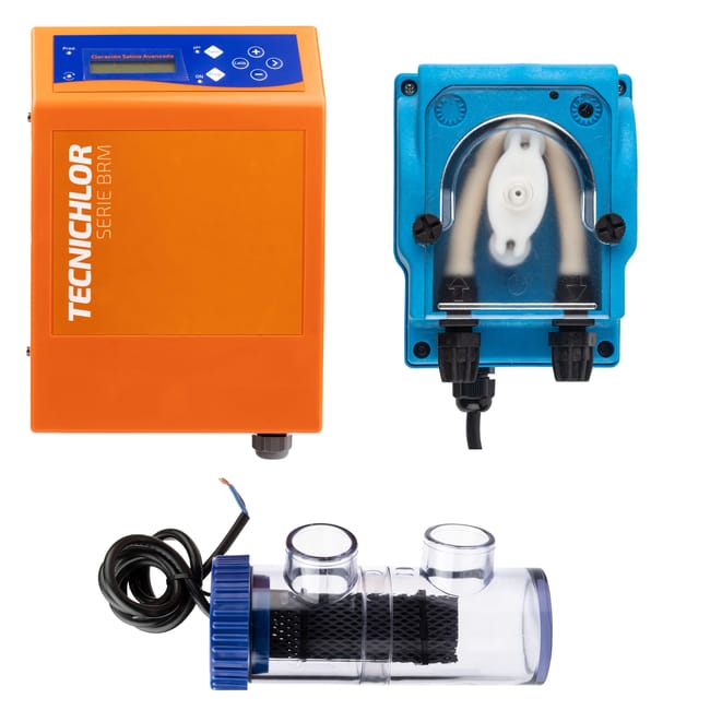 CLORADOR SALINO CON REGULADOR DE PH TECNICHLOR L-80 25G - 1