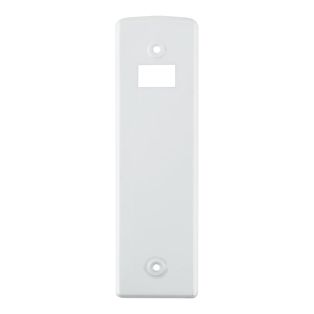 PLACA EMBELLECEDOR METALICA PARA RECOGEDOR BLANCA