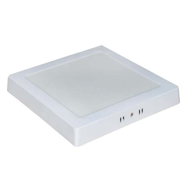 DOWNLIGHT LED SUPERFICIE CUADRADO BLANCO 20W LUZ CALIDA